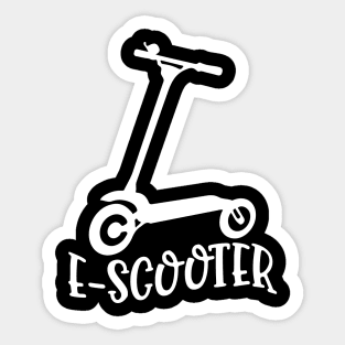 E-Scooter Sticker